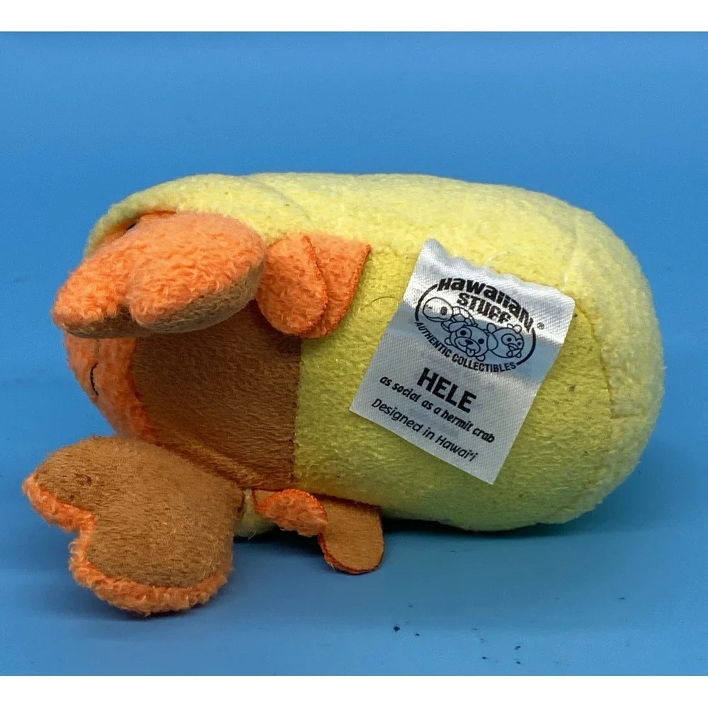 Musu-Beanies Hele The‎ Hermit Crab Plush Hawaiian Stuff Stuffed Animal Toy 4